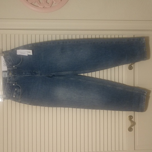 NWT BDG Urban Outfitters High Rise Baggy Petite Jeans Size 25 - Picture 3 of 8